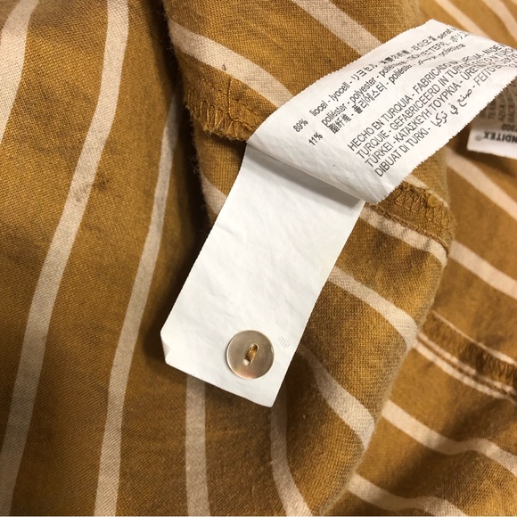 Zara Tunic Peplum Top Size Medium - Picture 13 of 14